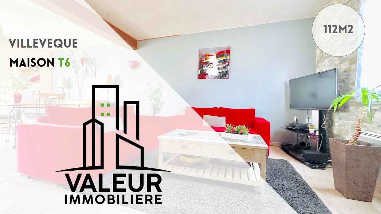 Villeveque : maison T6 - 112m2