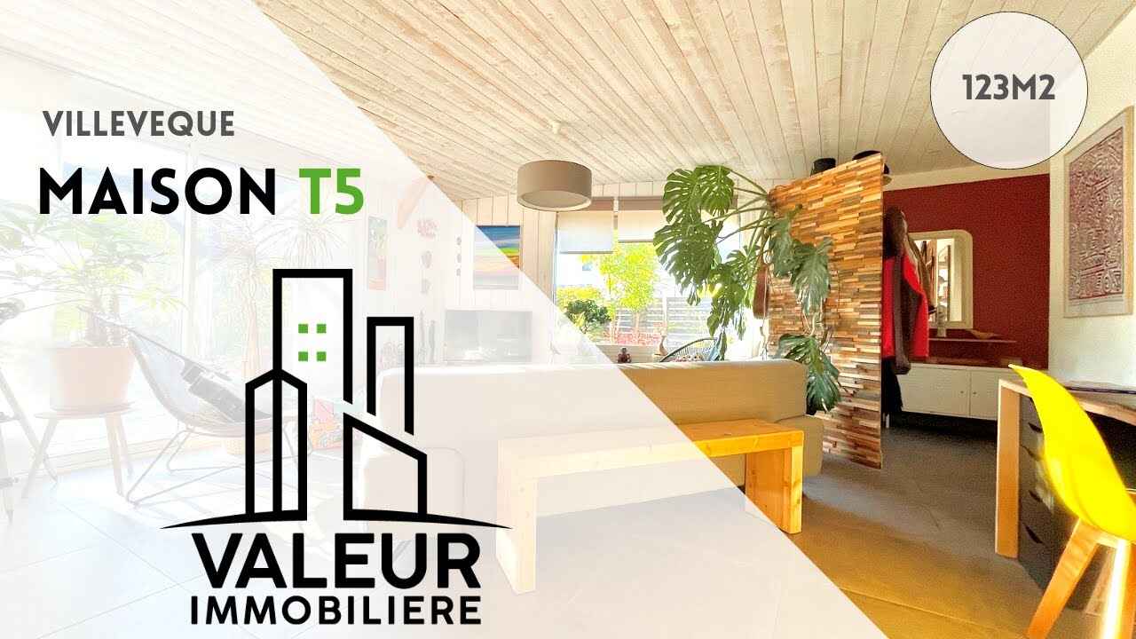 Villeveque : Maison T5 - 123m2