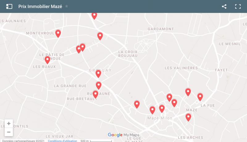 Immobilier à Mazé-Millon